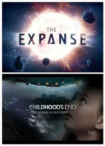 The Expanse season 1 DVD Box Set and Childhood's End season 1 DVD Box Set