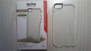 NEW Tech 21 Evo Mesh Case for iPhone 6s Plus-T21-5016-Clear/White