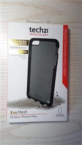 NEW Tech 21 Evo Mesh Case for iPhone 6s Plus-T21-5015-Smokey/Black
